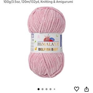 Dolphin Baby Yarn - Soft Pink